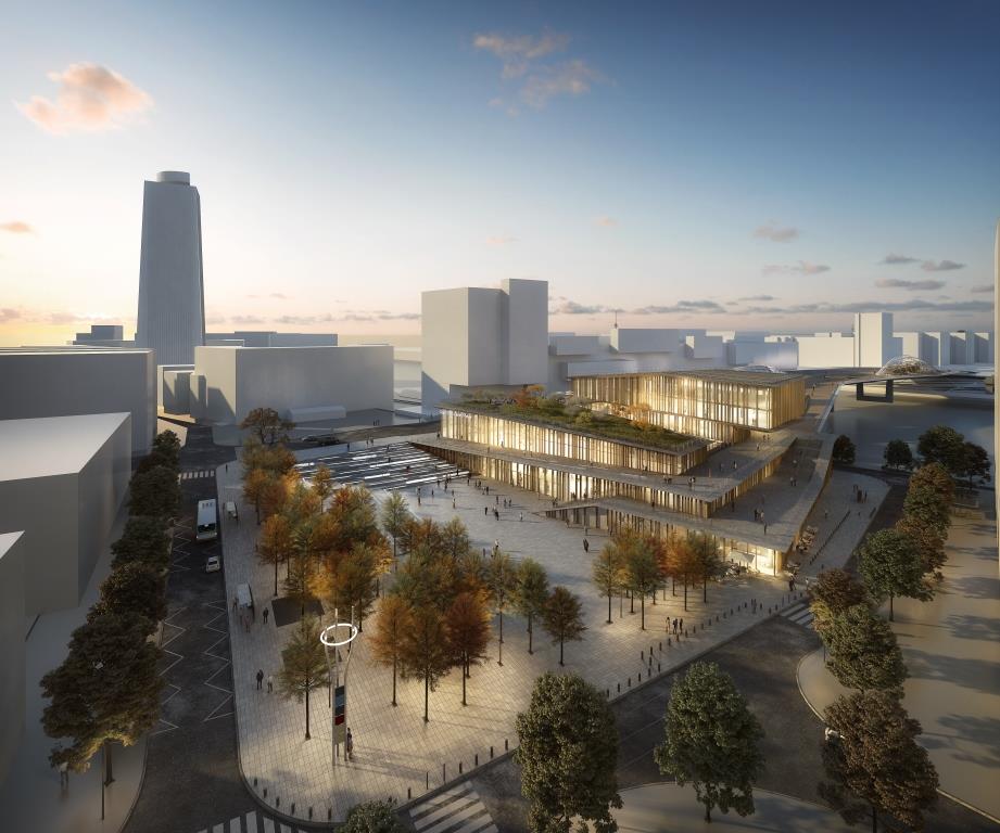 SAINTDENIS PLEYEL (93) Gare de la ligne rouge Grand Paris LTA