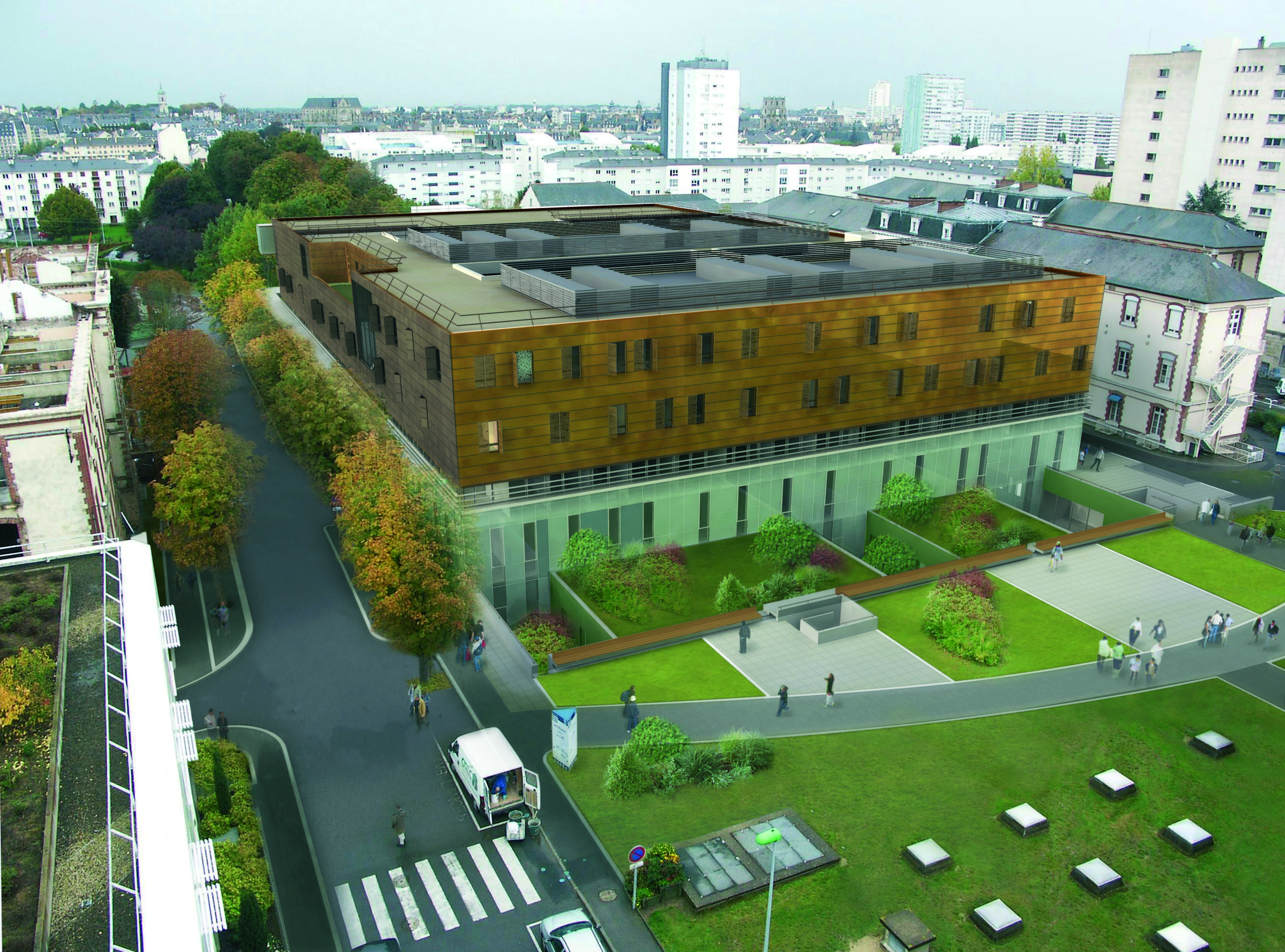 PONTCHAILLOU (35) - Centre Hospitalier - Pôle Urgences - Réanimation adultes